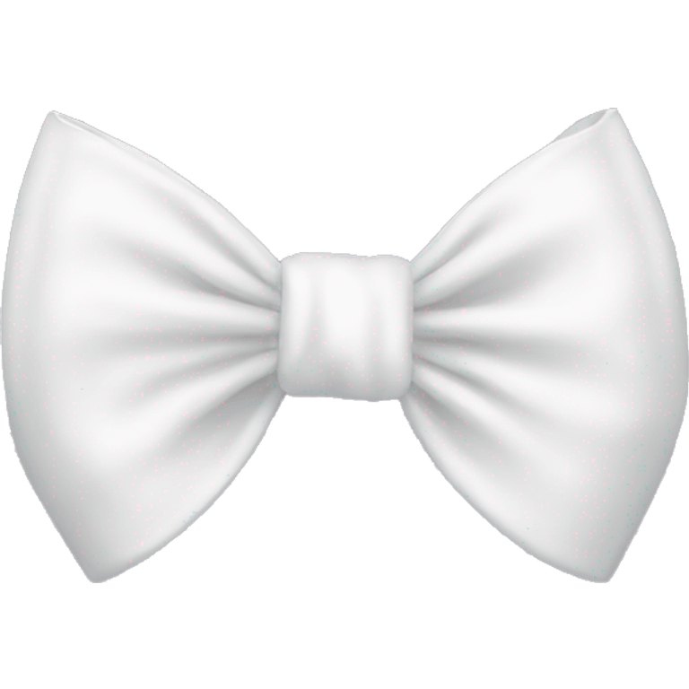 white bow emoji