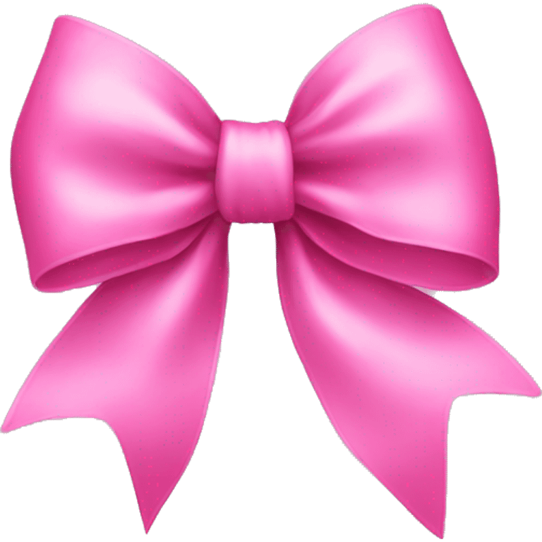 Pink bow emoji