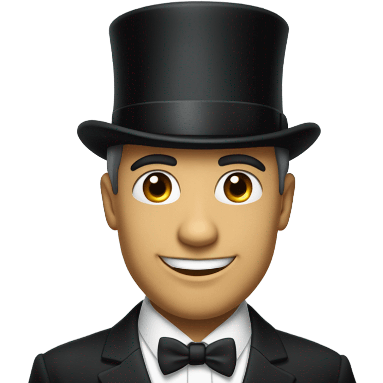 Man with top hat emoji