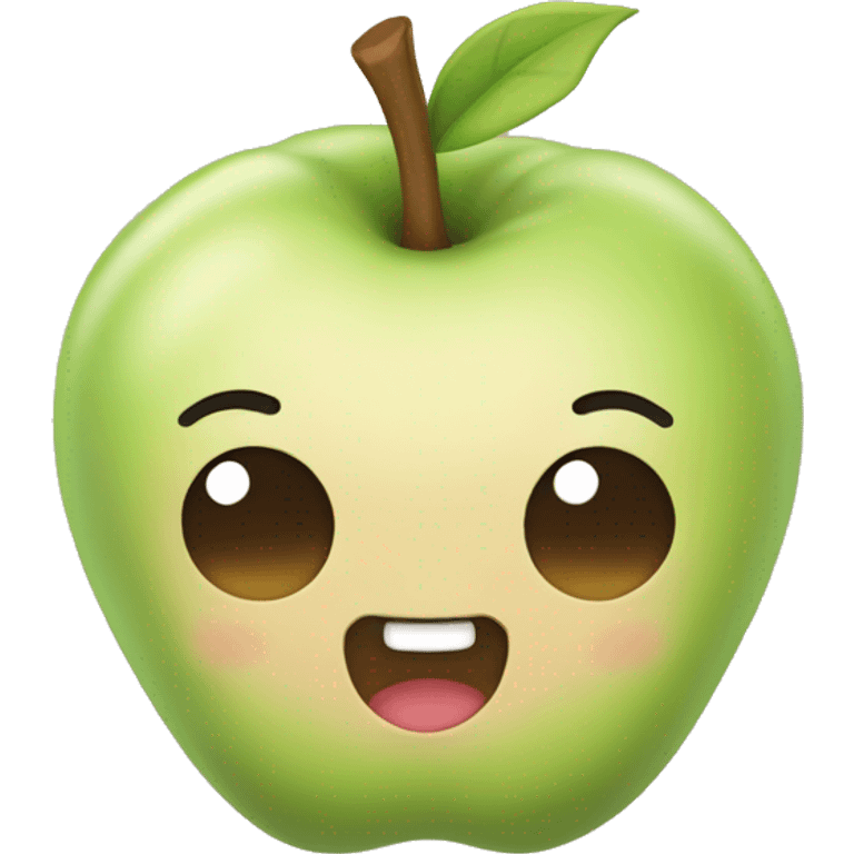 Pomme de terre kawaii emoji