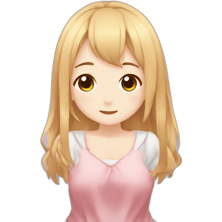 blushing ayaka emoji