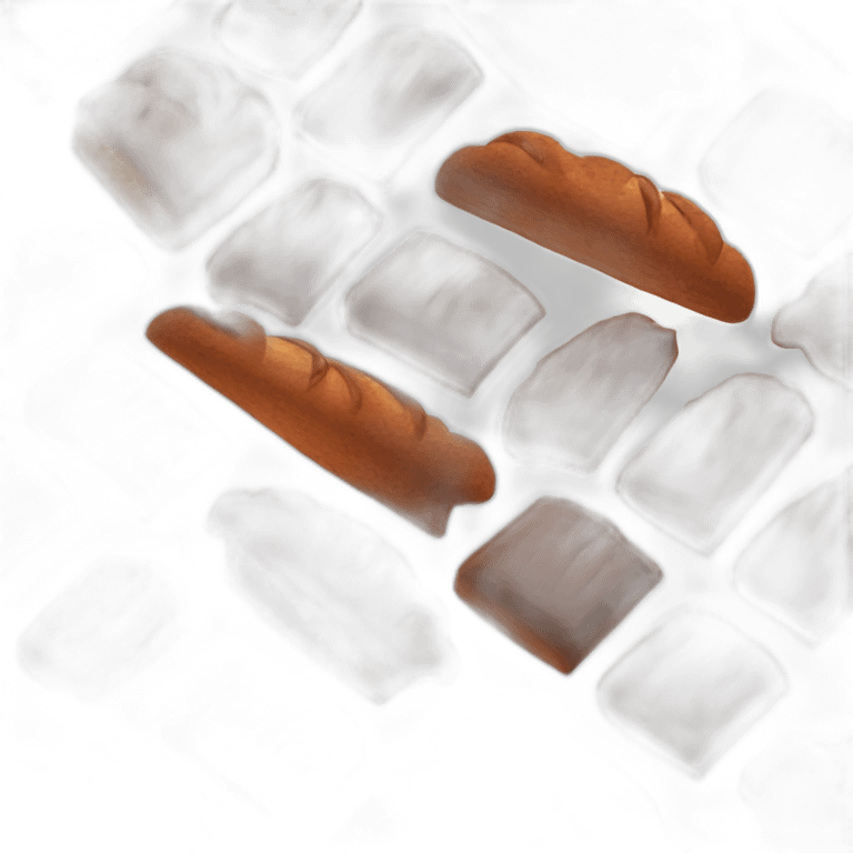 chocolate bread emoji