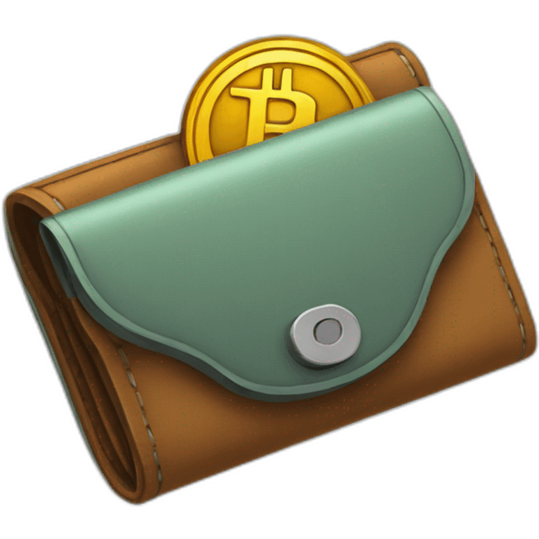 crypto wallet bitcoin emoji