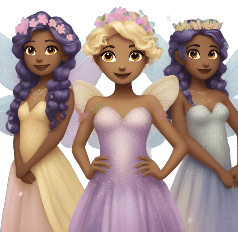 Princess fairies emoji