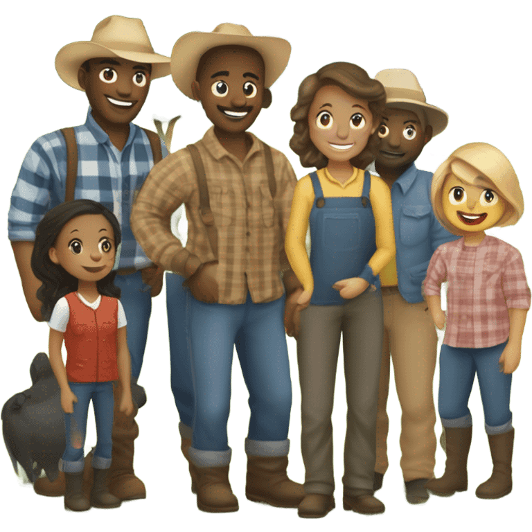 RURAL NEIGHBORS emoji