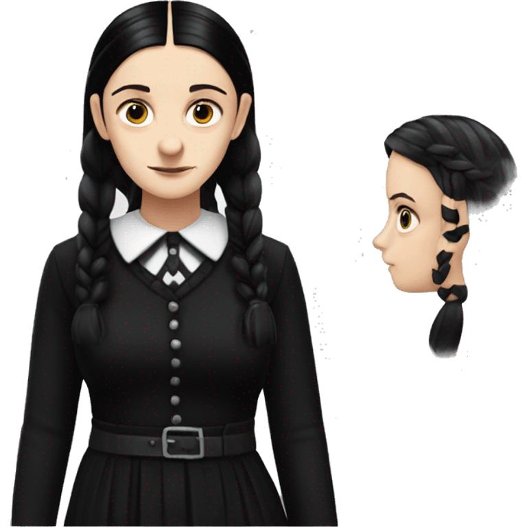 Wednesday Addams emoji