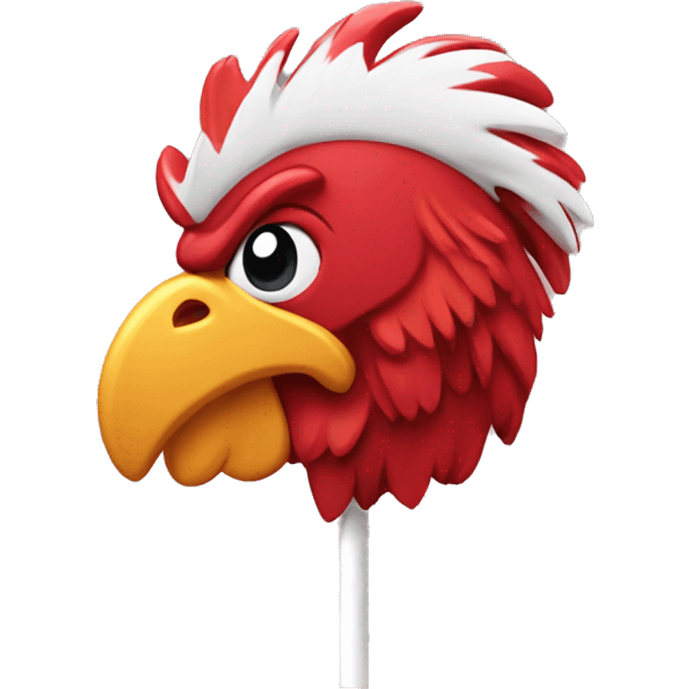 rooster lollipop emoji