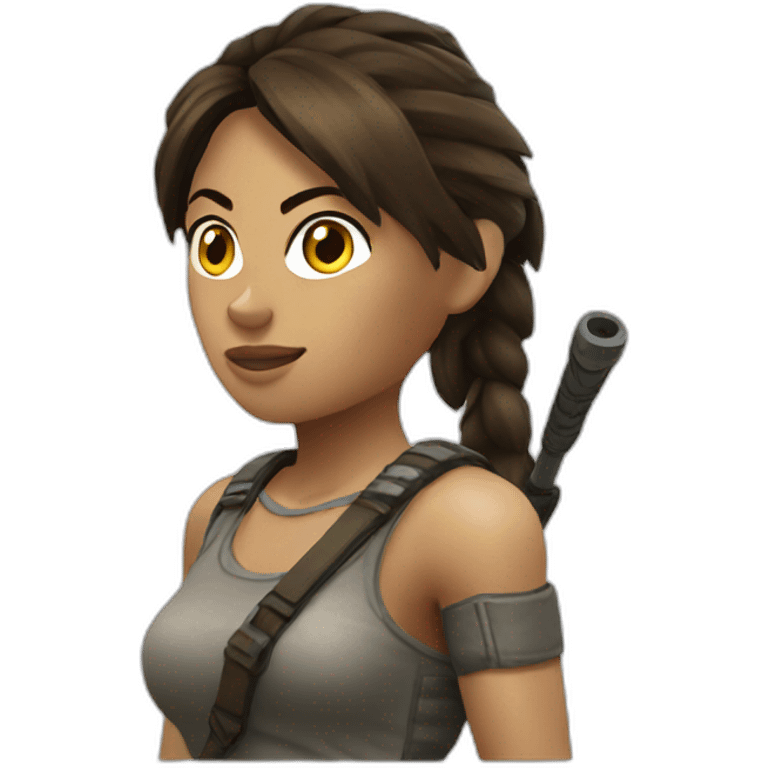 Tomb raider emoji