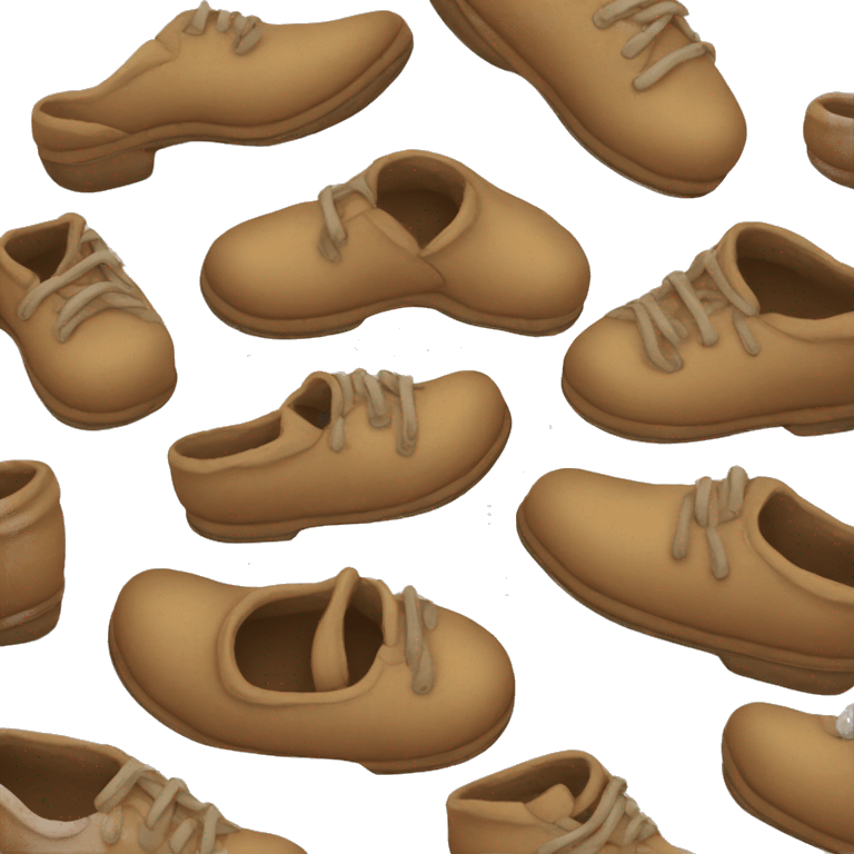 cozy shoes emoji