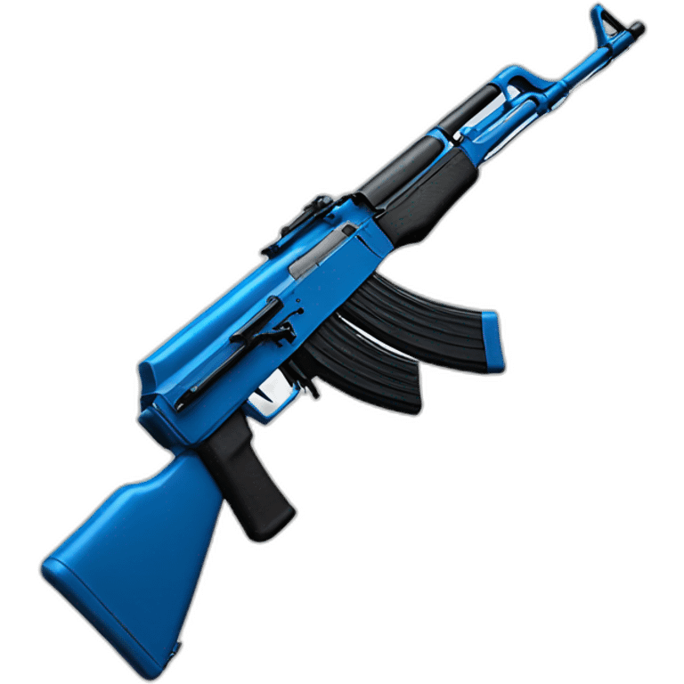 Blue AK7 emoji