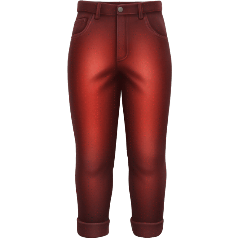 Red jelly stained pants  emoji