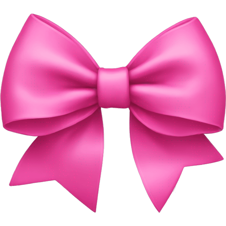 pink bow emoji