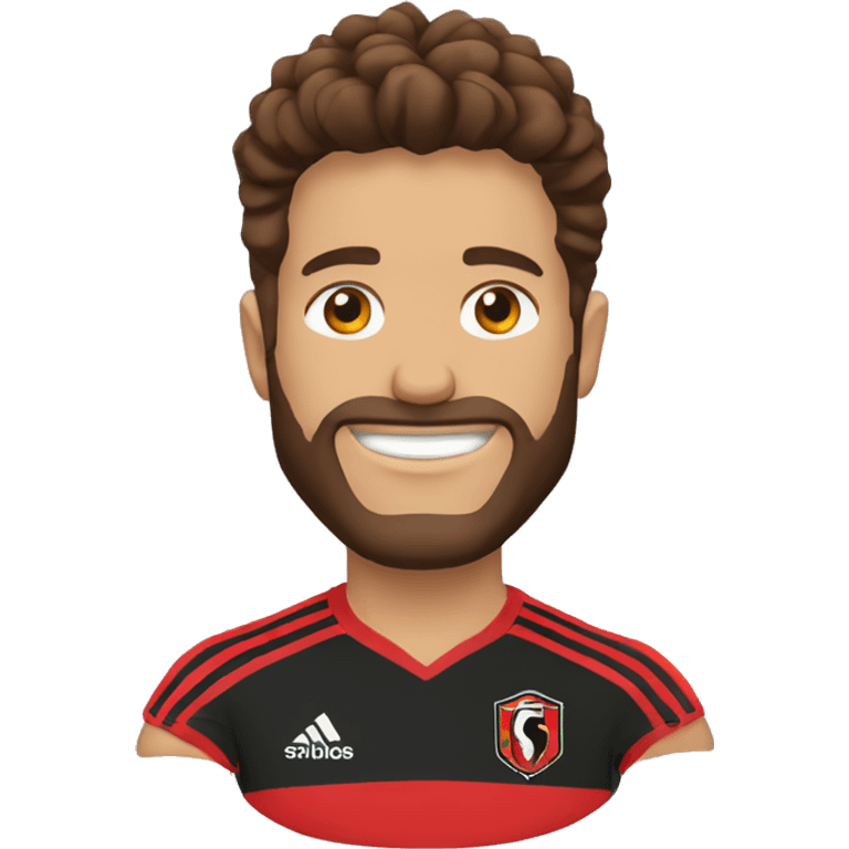 Símbolo do time do Flamengo emoji