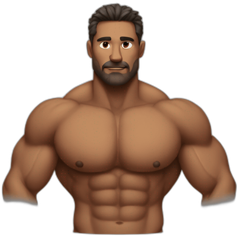 Muscular-men-chest emoji