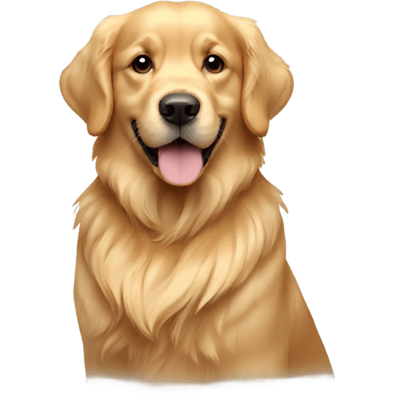 Golden retriever emoji