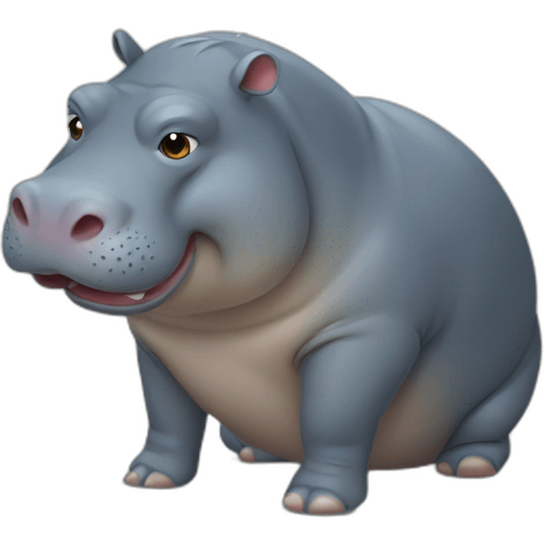 hippopotame qui pleure emoji