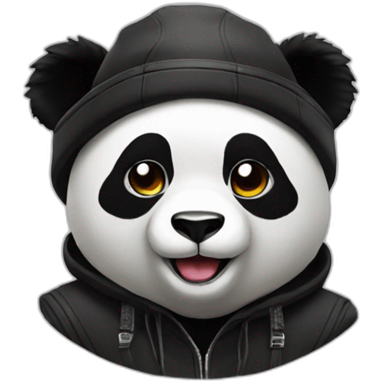 dj panda emoji