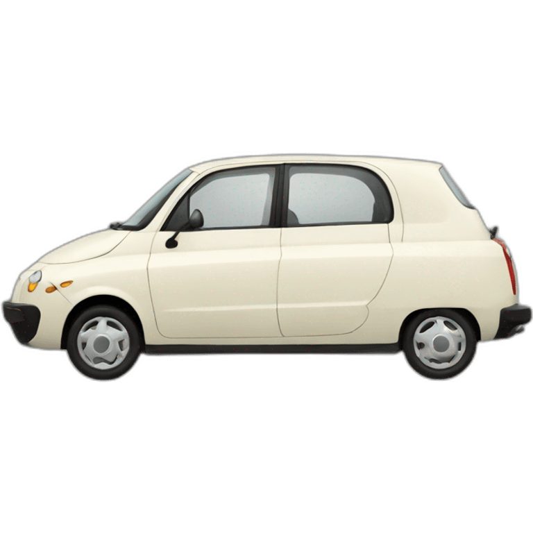 Un Fiat multipla emoji