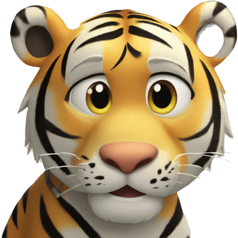 The character from Winnie and the Pooh Tiger ￼ emoji