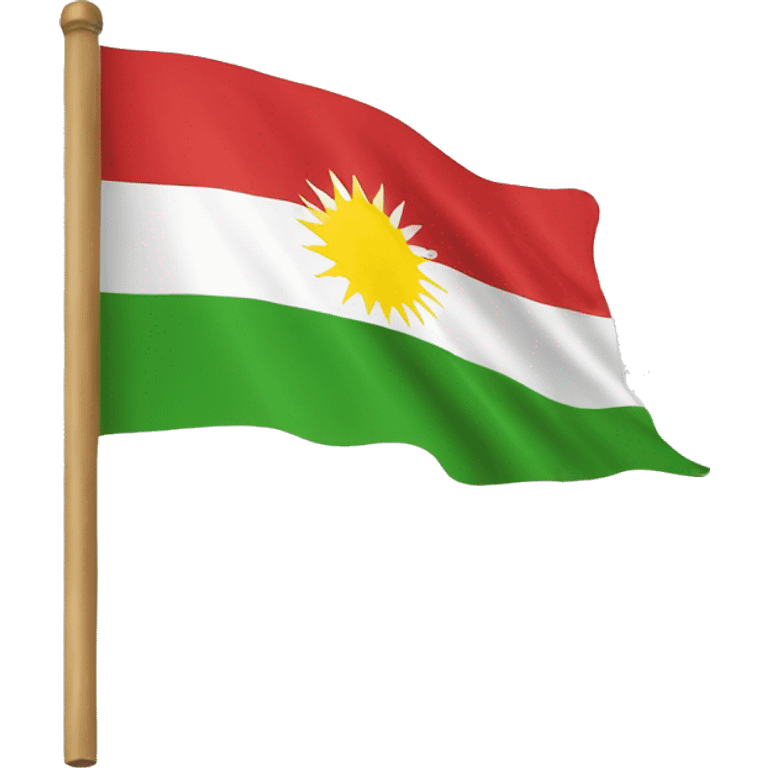 Kurdistan flag emoji emoji