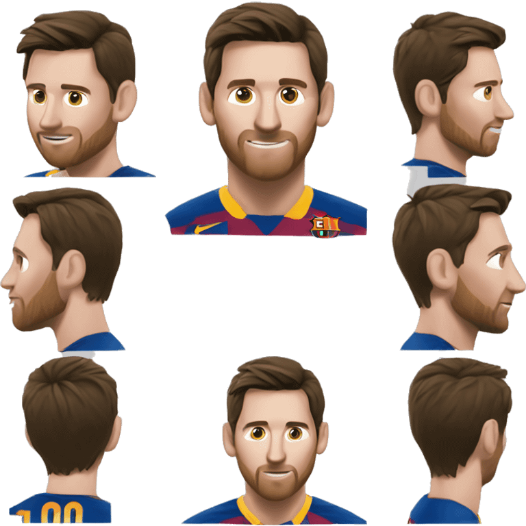 Messi jugando ten  emoji