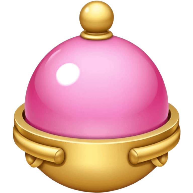 belief gold pink emoji