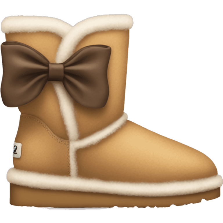 Uggs with bow  emoji