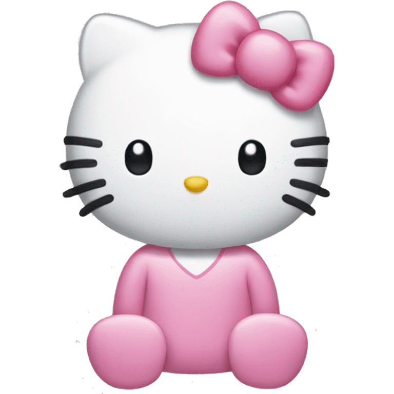 Hello kitty classic iOS emoji style emoji