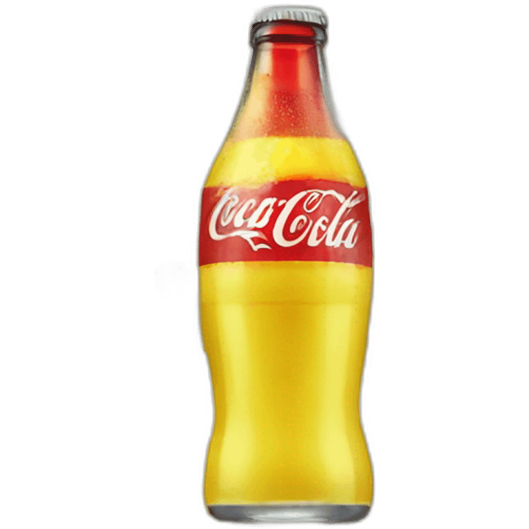 banana drinks coca cola emoji