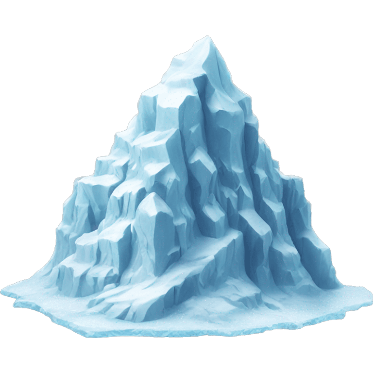 swiss ice mountain emoji