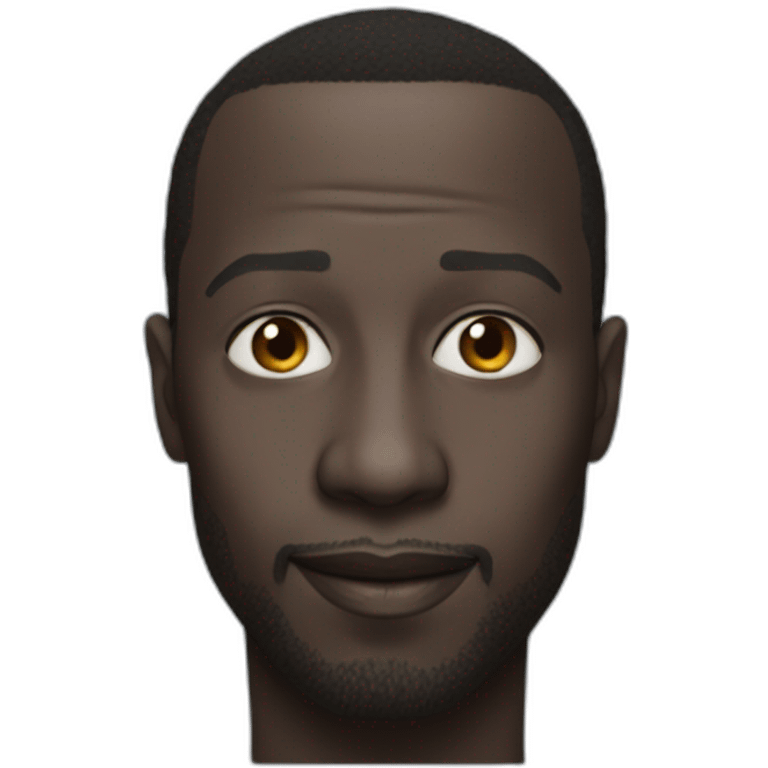 Omar sy réaliste emoji