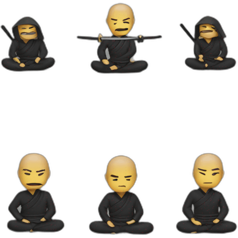  zen ninja emoji