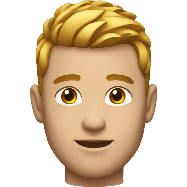 male fade hairstyle emoji