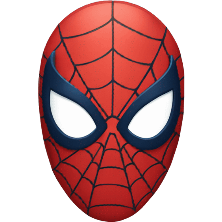 Spiderman mask emoji