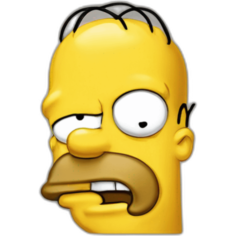 HOMER SIMPSON AVEC UN PRéSERVATIF emoji