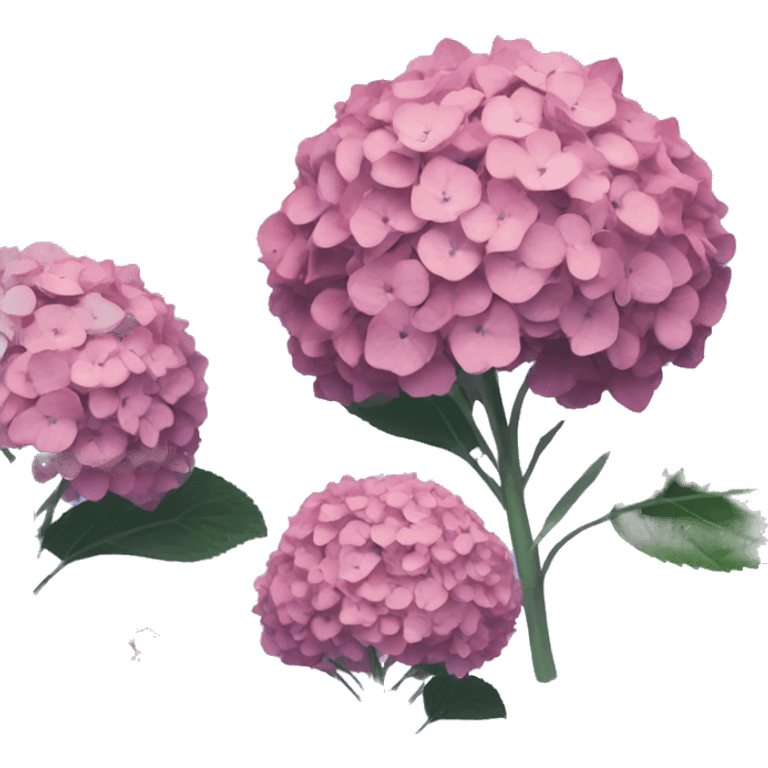 Hydrangea emoji