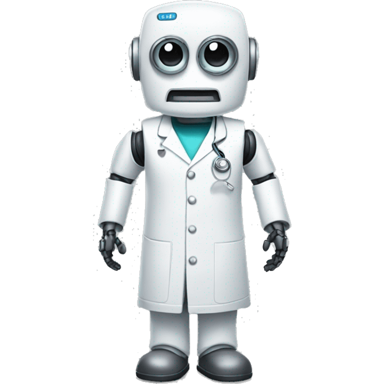 kind robot doctor emoji