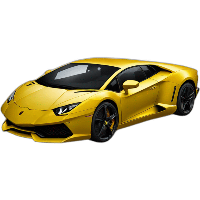 lamborghini adventador emoji