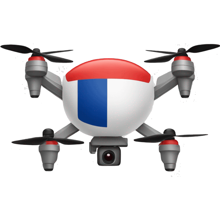 drone with czech flag emoji