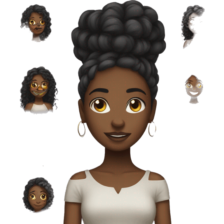 Black girl magic emoji