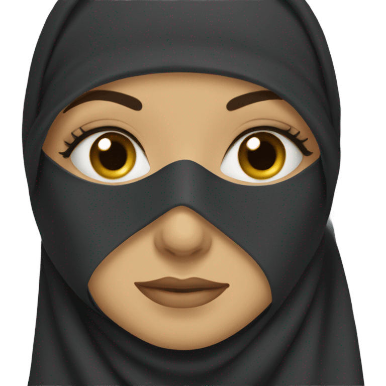 A niqabi emoji