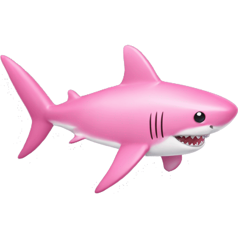 pink shark with big butt emoji