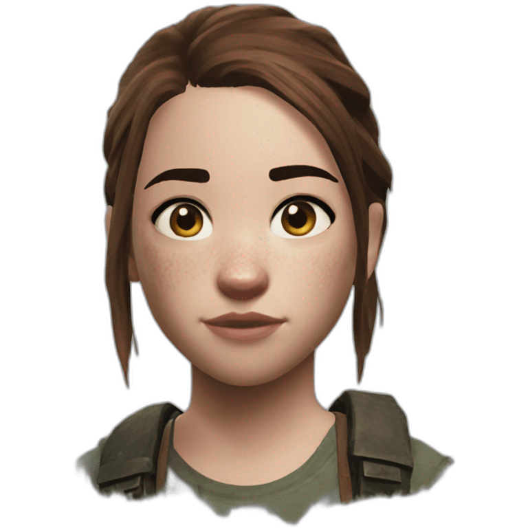 The last of us Ellie emoji