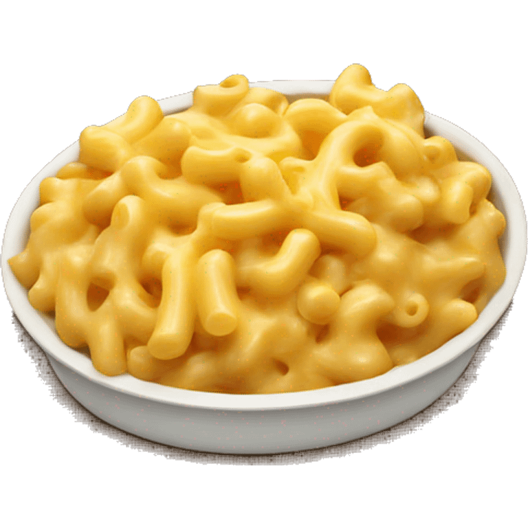 Mac and cheese emoji