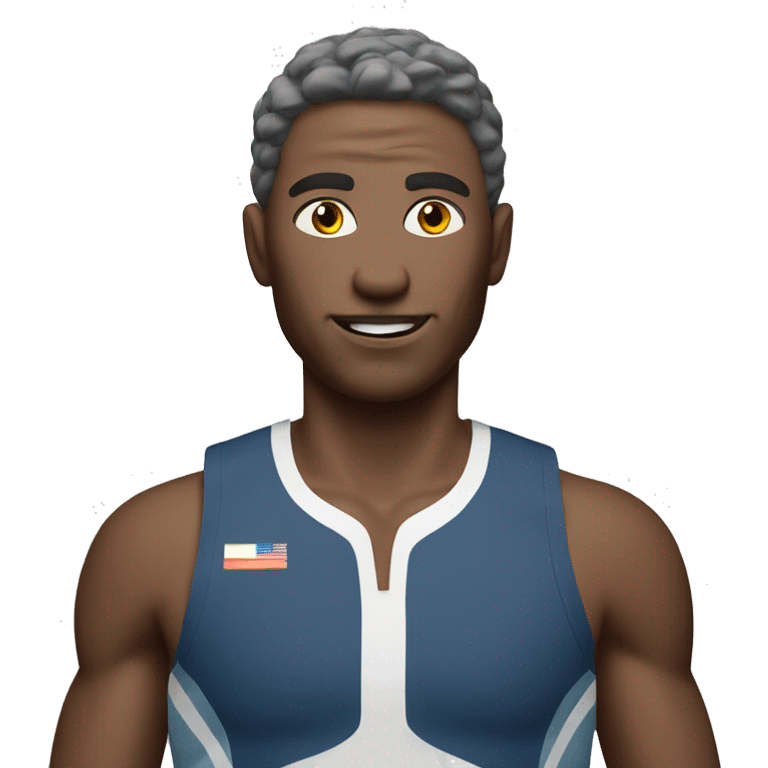 marathon runner white skin emoji