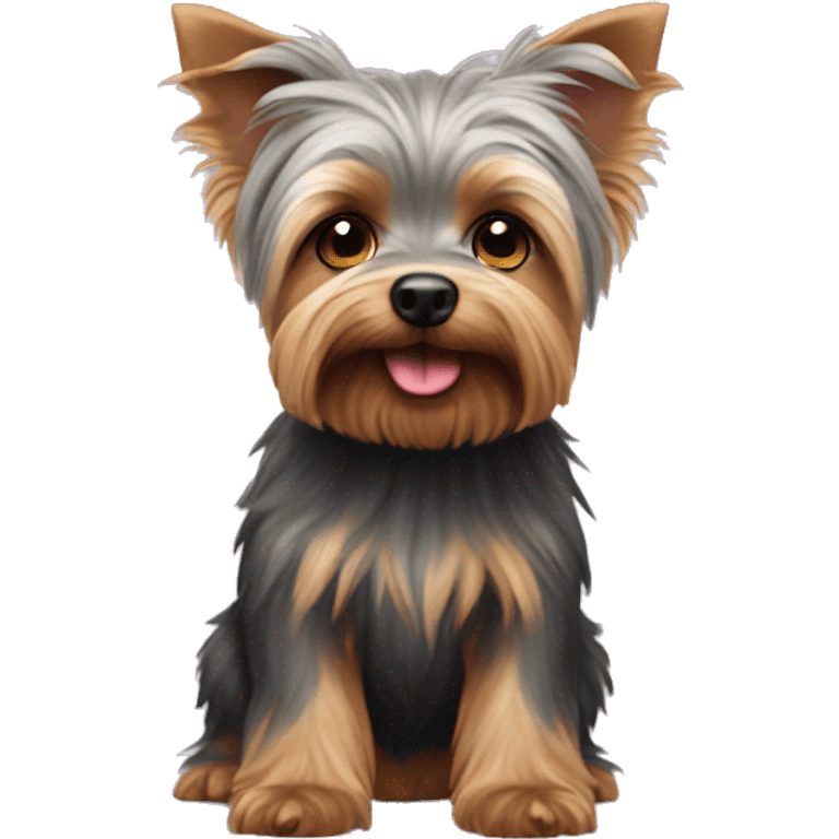 Yorkshire Terrier with Koala emoji