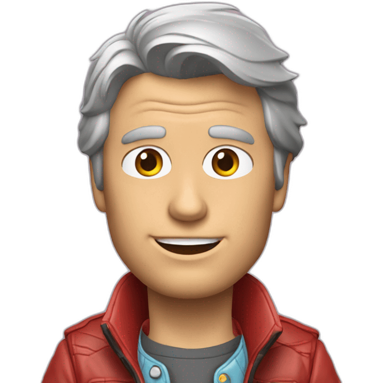 Marty McFly emoji