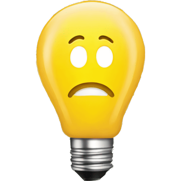 bulb with many money inside emoji