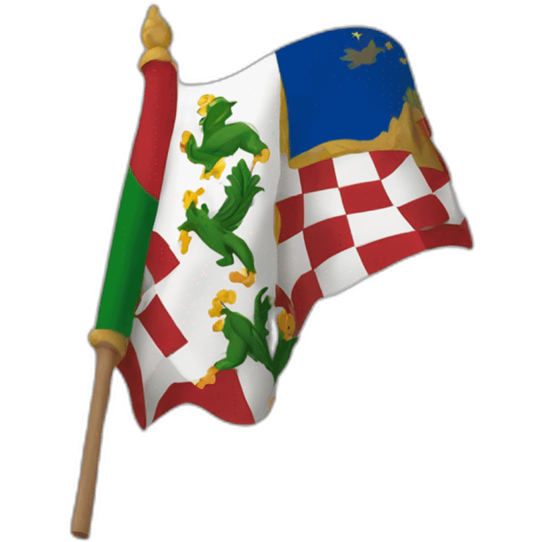 Drapeau de la corse emoji