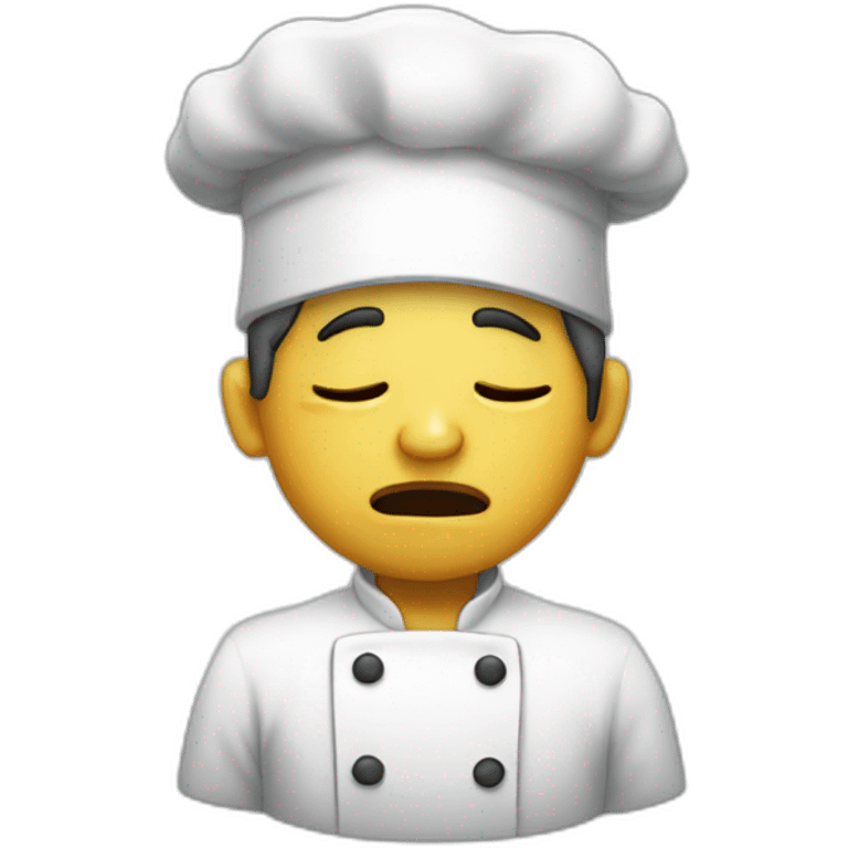 Crying Cook  emoji